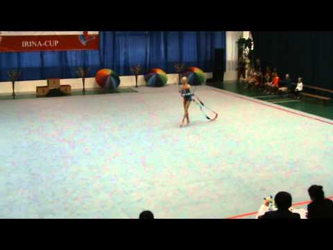 IRINA CUP Warszawa 13 05 15 05 Viktorija Mezecka Ribbon
