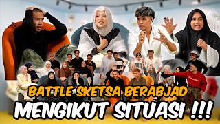 Download lagu BATTLE SKETSA LAWAK MENGIKUT ABJAD PARTNERSHIP AI TEAM 2026 !!! mp3