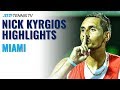 Nick Kyrgios Being Nick Kyrgios in Miami ?