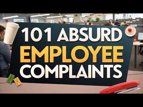 101 Dumbest Employee Complaints in the US
