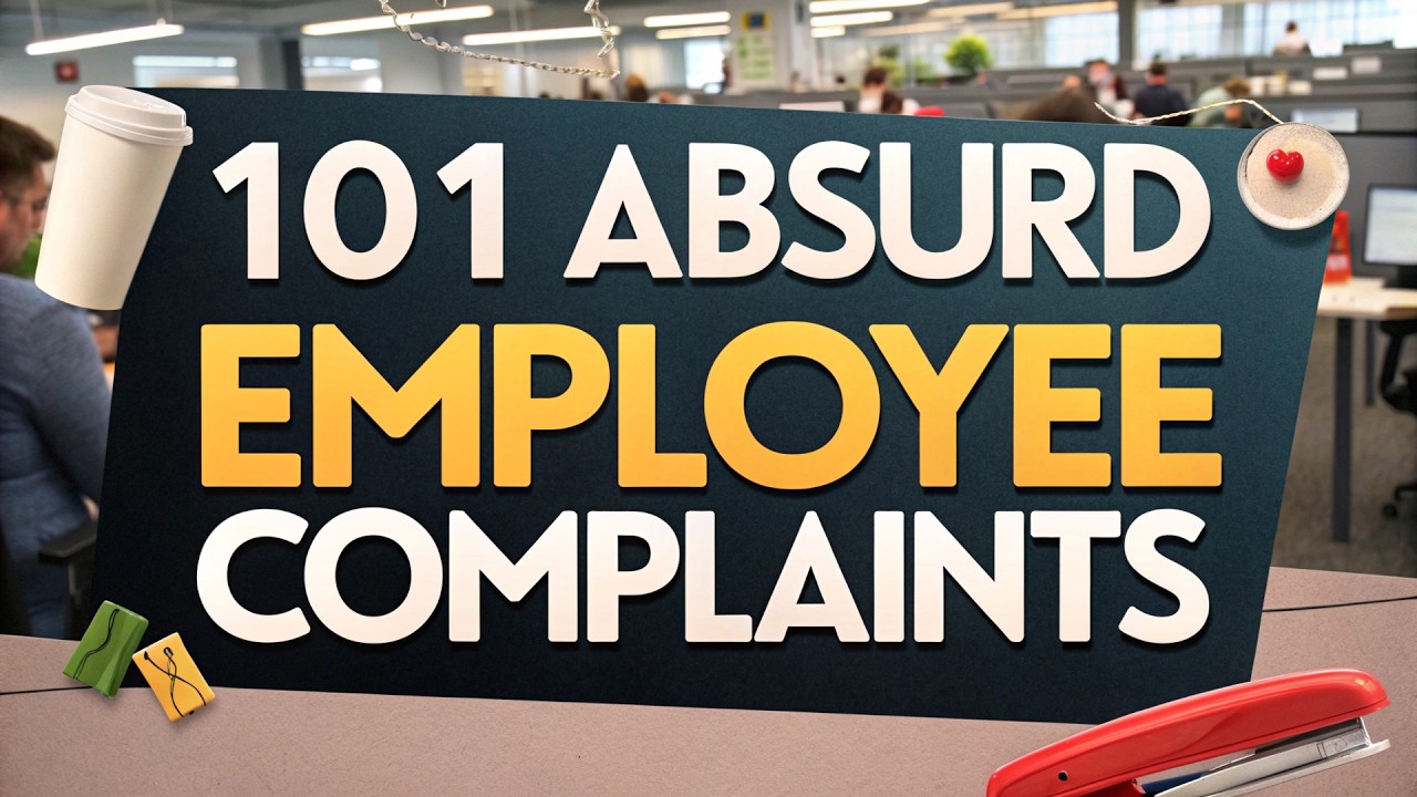 101 Dumbest Employee Complaints in the US