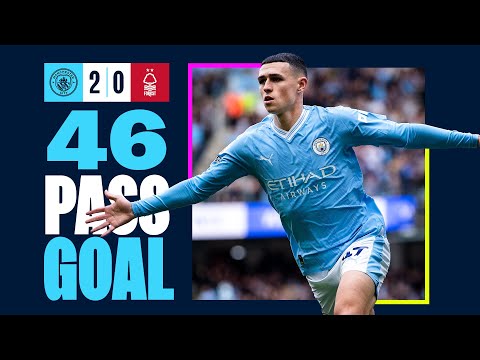 46 Passes! The perfect team goal? | Foden's strike v Nottingham Forest