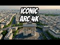 Arc de Triomphe by drone [4K]