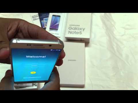 Samsung Galaxy Note 5 64GB Unboxing