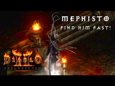 Find Mephisto Fast - Read the Map! [Diablo 2 Resurrected Pathfinding]
