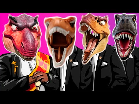 Jurassic World Evolution 2 | HULK SHARK Indominus Rex Vs Tarbosaurus | Coffin Dance Meme Cover