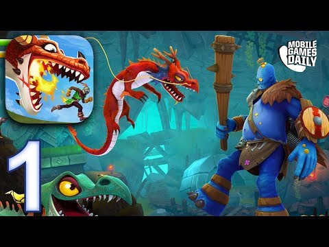 HUNGRY DRAGON Gameplay Part 1 - Nibbler (iOS Android)