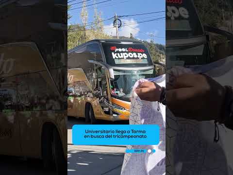 Universitario llega a Tarma en busca del tricampeonato #SHORTRPP