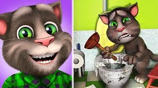 🐱MY TALKING CAT TOM💥CARTOON FOR KIDS (FUNNY TOM GAMEPLAY 2019) #5kz