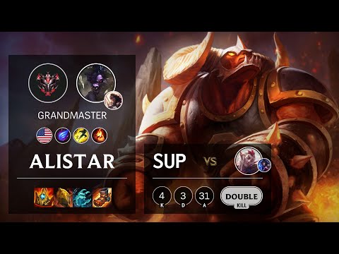 Alistar Support vs Rakan - NA Grandmaster Patch 11.16