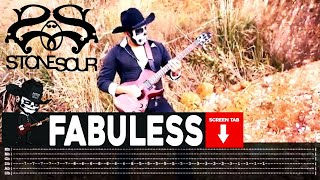 Stone Sour - Fabuless (Guitar Cover by Masuka W/Tab)