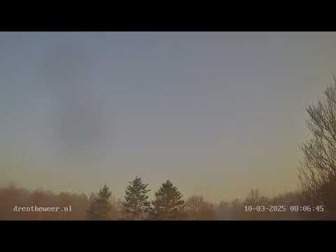 Timelapse weerstation Gasselternijveenschemond 10-03-2025