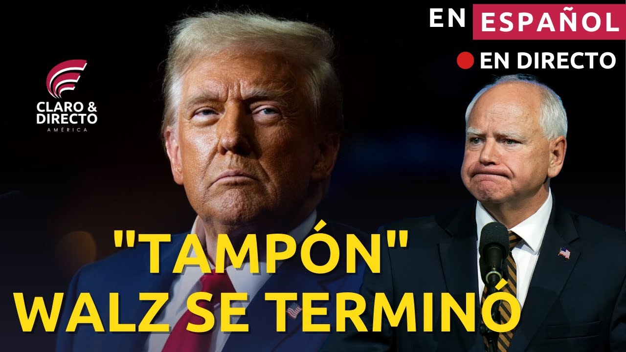 EN ESPAÑOL: TRUMP SE DIRIGE A LOS CONGRESISTAS/LA CARRERA DE TIM WALZ SE ACABÓ