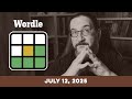 Doug Plays Today S NYT Wordle Puzzle Game For 7 12 2025