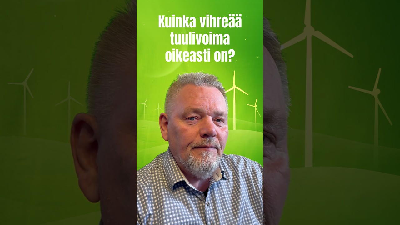 Tuulivoima ja vihreä siirtymä.