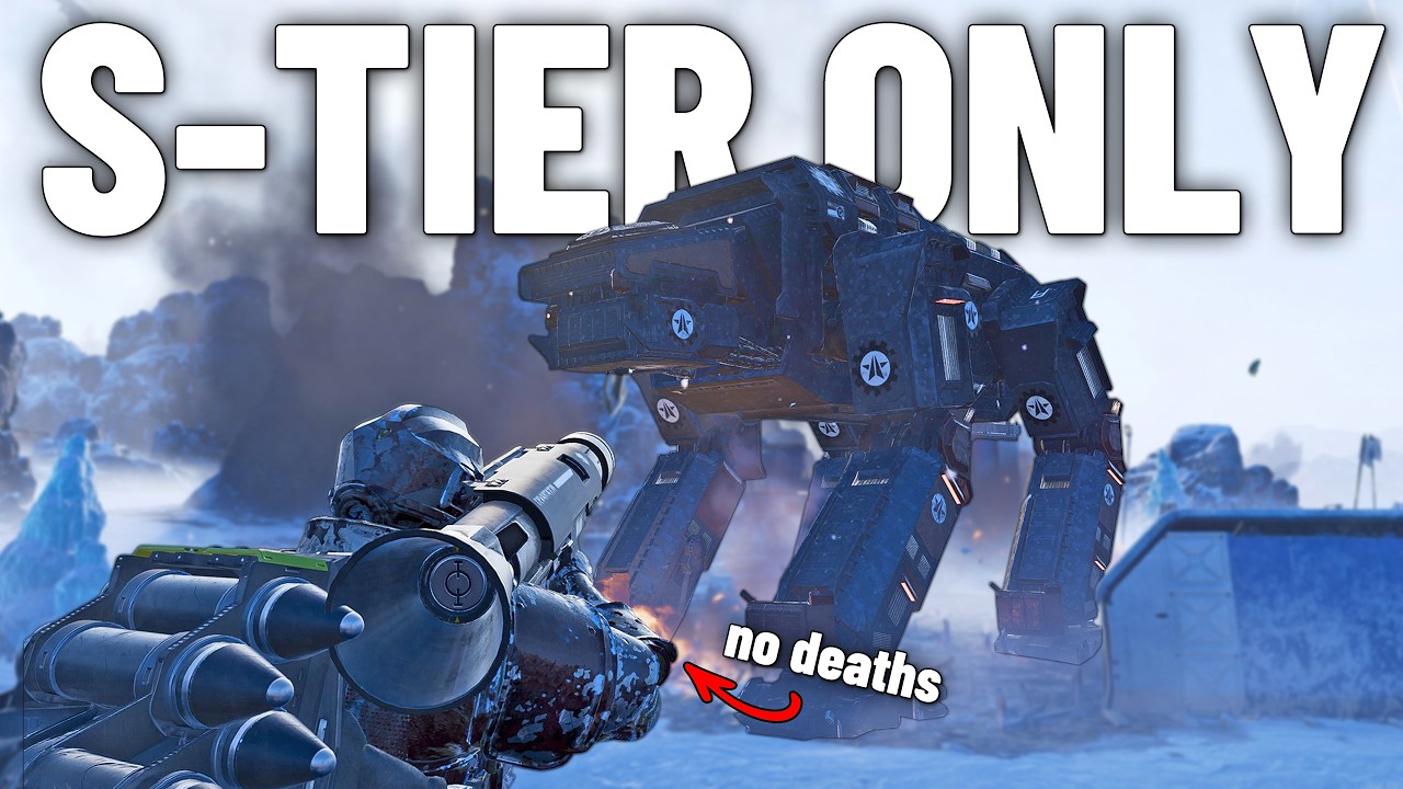 Helldivers 2 – Automatons.. but I Only Use S-Tier Meta Picks (Solo, Super Helldive Difficulty)