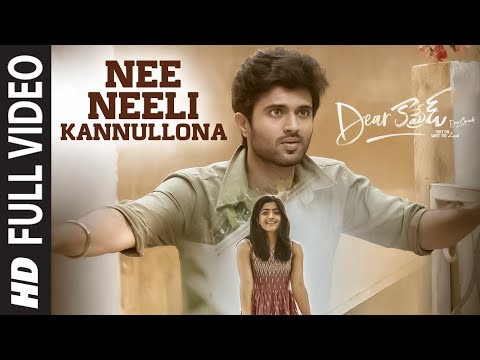 Nee Neeli Kannullona Full Video | Dear Comrade Telugu | Vijay Deverakonda, Rashmika |Bharat Kamma