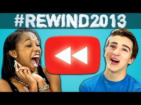 10代の若者がYouTubeの巻き戻しに反応。2013年は何を言っているのか？ (Teens React to YouTube Rewind: What Does 2013 Say?)