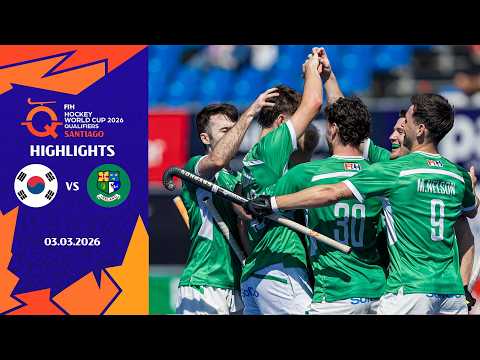 FIH Hockey Men's World Cup Qualifier Santiago, Chile- Match 6: Korea vs Ireland