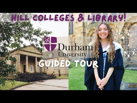 DURHAM UNIVERSITY CAMPUS TOUR! Hill Colleges, Accommodation & Library Review *freshers guide 2021*