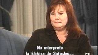 Eva Marton, entrevista en Madrid. Elektra. Teatro Real 1998.