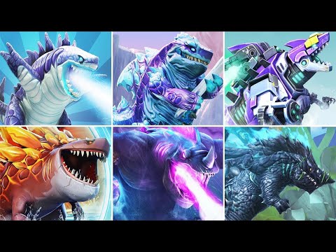 ALL KAIJU - Hungry Shark & Hungry Dragon