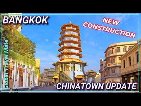 NEW Bangkok Chinatown Construction Update Woeng Nakornkasem Yaowaraj 🇹🇭 Thailand