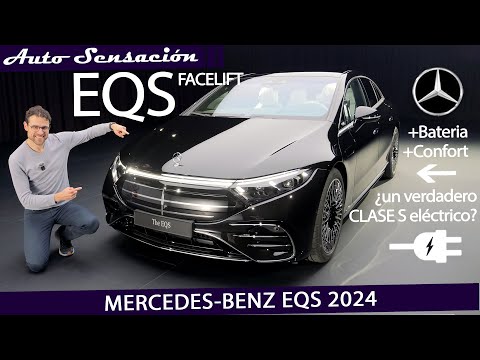 Presentación Mercedes benz EQS facelift 2024 review. ¿Es ahora un verdadero CLASE S Eléctrico?