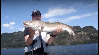 preview picture of video 'Norwegen Dorsch 12kg 93cm  oder Ein Fisch Namens Christine'