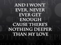 Josh Turner - Deeper Than My Love Lyrics