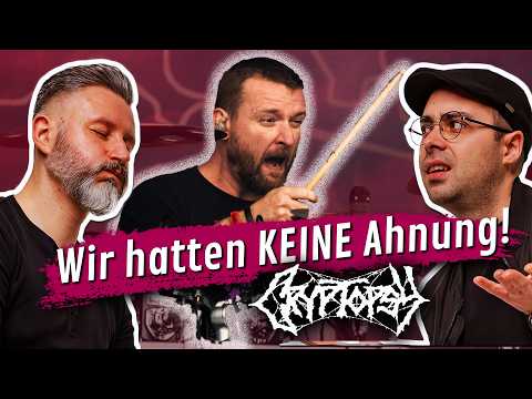 Old School Metal Drumming! Schlagzeuglehrer reagieren auf Cryptopsy / Flo Mounier