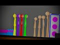 4 Newborns Vs Teletubbies Stick Nodes Animation 1K Subscribers Special