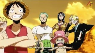One Piece Opening 7 - Jungle P | Deutsch + Lyrics [HD]