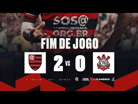 Flamengo vence o Corinthians por 2x0 no Maracanã para afastar a crise 🔴⚫️💪🏽