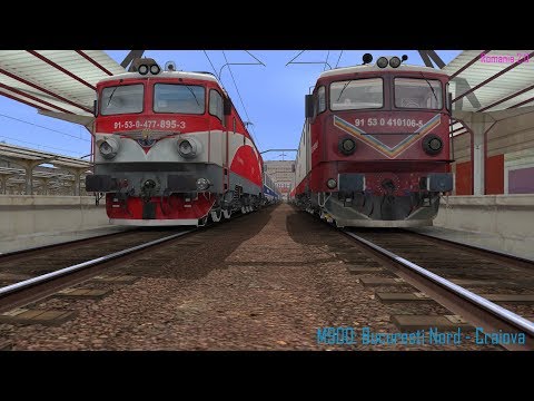 Trainz: A New Era - M900 (Bucuresti Nord - Craiova) Timelapse on Romania 2.0 Route