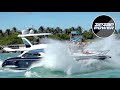 Yachts Run Haulover Waves Gauntlet ZIPZAPPOWER HAULOVER BOATS