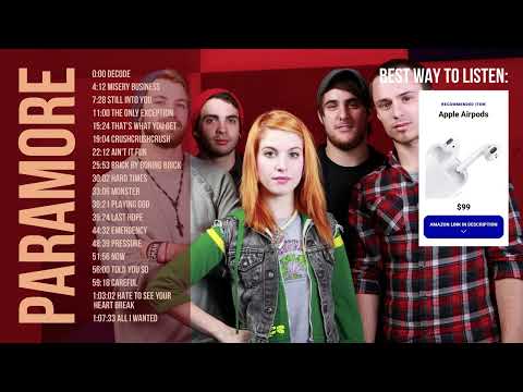 Paramore Greatest Hits Full Album 2023 - Paramore Best Songs Playlist 2023