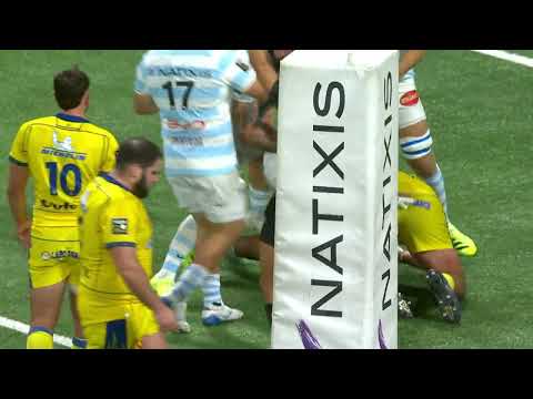 TOP 14 - Essai de Nathan HUGHES (R92) - Racing 92 - ASM Clermont