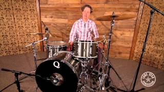 Video thumbnail for Q Drum Co. Stainless Steel Drum Set (24" Bass - 13/16" Toms) by Lone Star Percussion