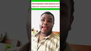 The Pharmacy ERP Demo is out!