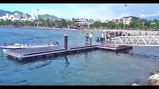 preview picture of video 'La Marina de Santa Marta revive el Muelle Emblemático de la Bahía'