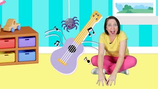 &quot;There&#39;s a Spider on the Floor!&quot; Fingerplay song