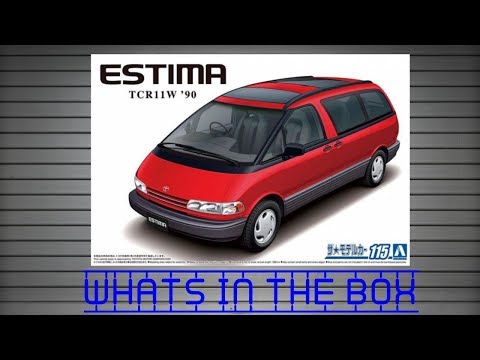 Aoshima 1:24 Toyota Estima Plastic - Model Cars Houston