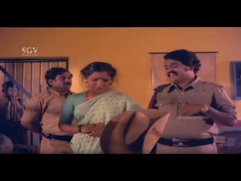 Police and His Friends Rapes and Kills Poor Women | Aahuti Kannada Movie Scene