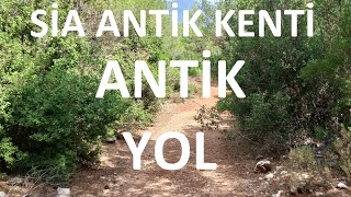 Burdur Bucak Sia Antik Kenti Yolu