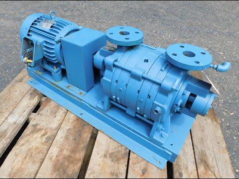 Kinney liquid ring vacuum pump, Model Klrc-40 KFA