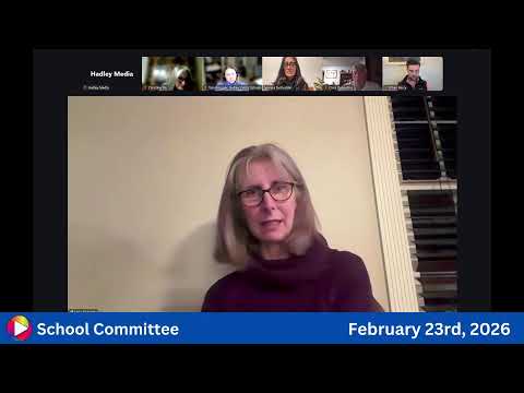School Committee: 2-23-26
