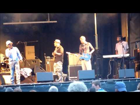 Dreadless ft. Rod Taylor live 'Mr  Money Man' and 'Revolution' Helden in het Park,15-08-2013