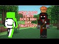 Minecraft Manhunt EVERY Time BadBoyHalo Says Muffin