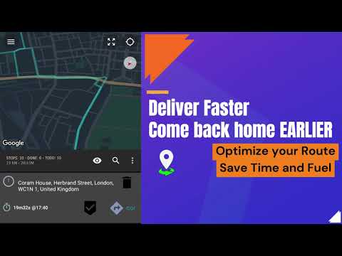 Vision Route Planner Map